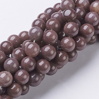 Natural Purple Aventurine Beads GSR4mmC025-1