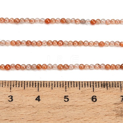 Natural Cubic Zirconia Beads Strands GG-CBA9722-D01-2mm-1