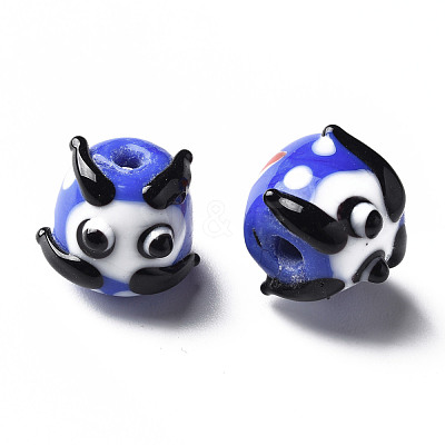 Handmade Lampwork Beads LAMP-T011-02A-1