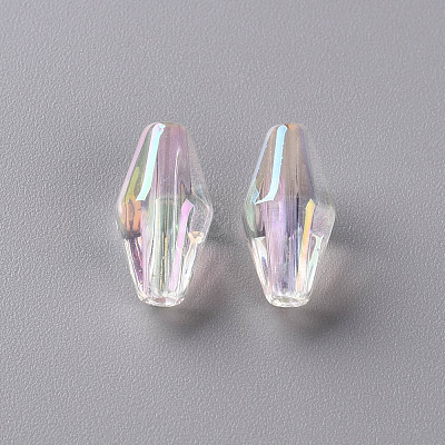 Transparent Acrylic Beads TACR-S156-009-1