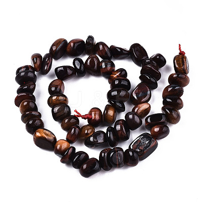 Natural Tiger Eye Beads Strands G-S374-003D-1
