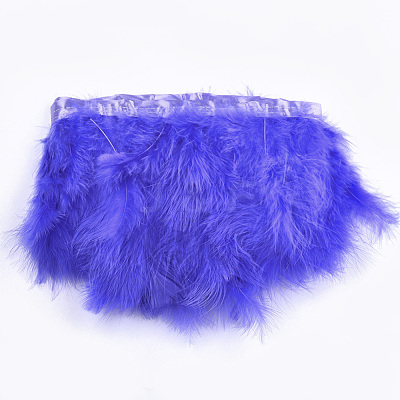 Turkey Feather Fringe Trimming FIND-T037-03E-1