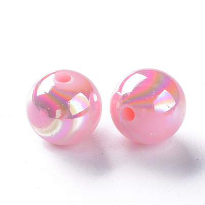 Opaque Acrylic Beads MACR-S370-D16mm-A01-1