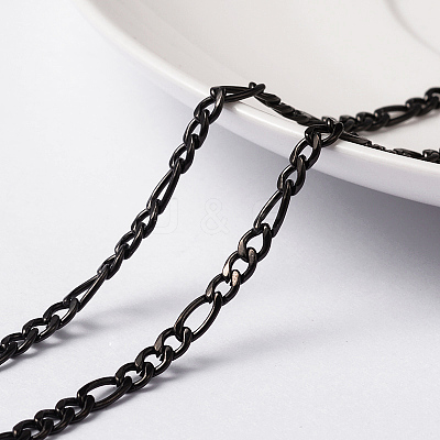 304 Stainless Steel Figaro Chains CHS-H007-30B-1