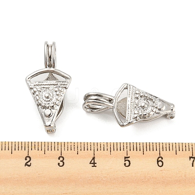 Rack Plating Brass Cage Pendants KK-D050-04P-1