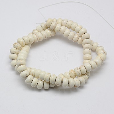 Synthetic Turquoise Beads Strands X-TURQ-G109-4x2mm-07-1