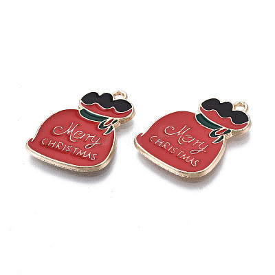 Eco-Friendly Alloy Enamel Pendants ENAM-Q437-066-NR-1