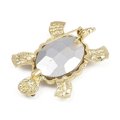 Ocean Series Alloy Rhinestone Brooch JEWB-K026-01C-02-1