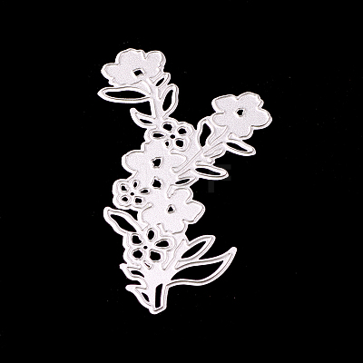 Flower Frame Metal Cutting Dies Stencils DIY-WH0050-14-1