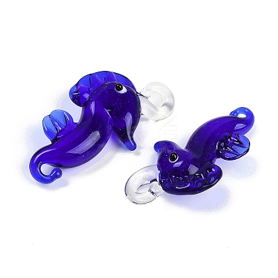 Handmade Lampwork Pendants LAMP-I029-07A-1