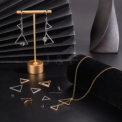 Geometric Charm Drop Earrings DIY Making Kit DIY-UN0002-98-1