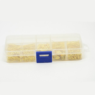 1 Box Golden Jewelry Findings DIY-X0092-B-1