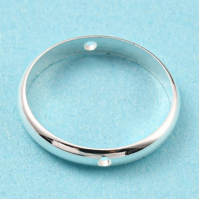Brass Beads Frames KK-O133-014G-S-1