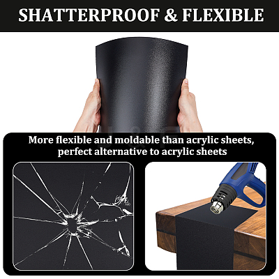 PVC Sheet for Belt Clip Knife Sheath AJEW-WH0541-17A-1