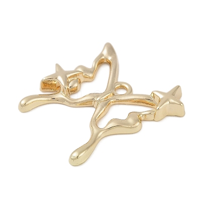 Golden Alloy Pendants PALLOY-U003-09G-02-1
