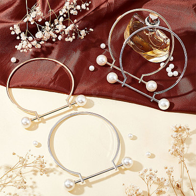 4Pcs 2 Colors Alloy Handles FIND-WR0004-91-1