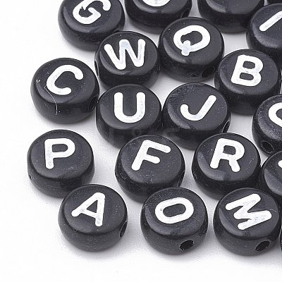 Opaque Acrylic Beads SACR-N002-02-1