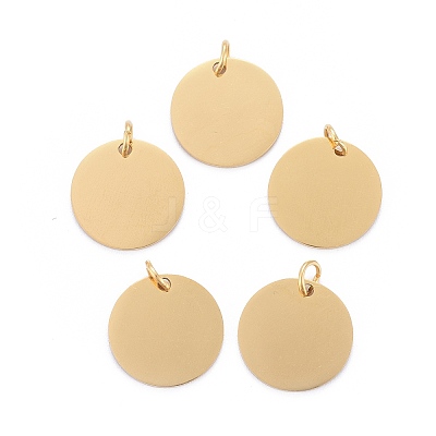 Ion Plating(IP) 304 Stainless Steel Pendants STAS-I311-32F-G-1