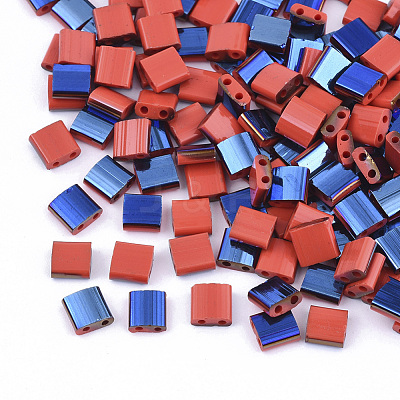 FGB 2-Hole Glass Seed Beads X-SEED-S031-L-045-L-1