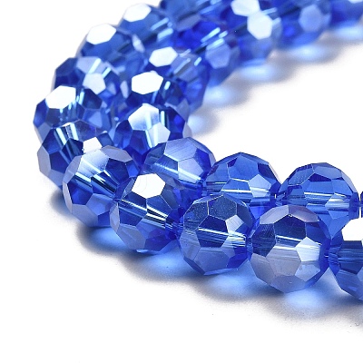 Transparent Glass Beads LS-EGLA-A035-T10mm-B21-1