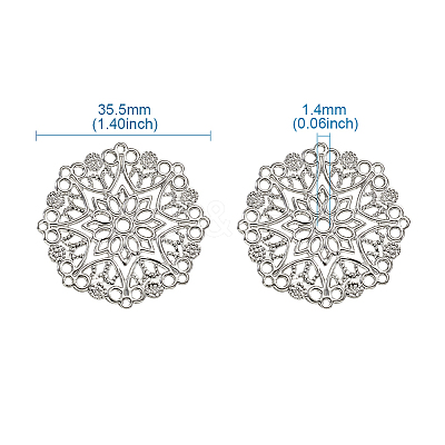 Iron Filigree Joiners Links IFIN-TAC001-01P-1