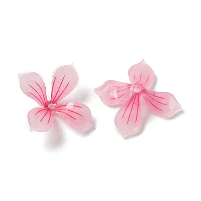 Opaque Resin Bead Caps RESI-L035-16-1