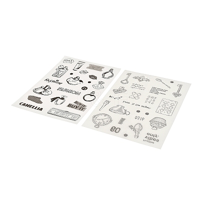 Black and White Series Picture Stickers LS-STIC-Q005-03C-1