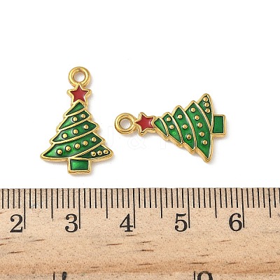 304 Stainless Steel Enamel Pendants STAS-L300-012G-36-1