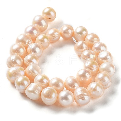 Natural Cultured Freshwater Pearl Beads Strands PEAR-E019-13-1