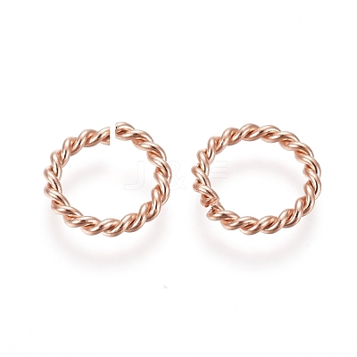 304 Stainless Steel Open Jump Rings STAS-E484-71G-RG-1