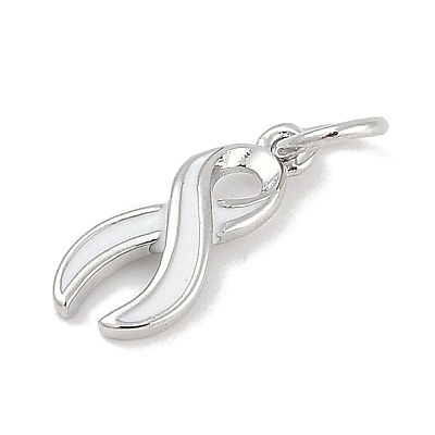Brass Enamel Charms KK-Q028-30P-03-1