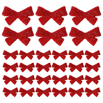 30Pcs Opaque Resin Cabochons CRES-CA0001-30A-1