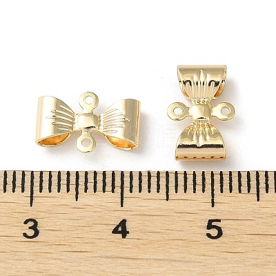Brass Connector Charms KK-F862-30G-1
