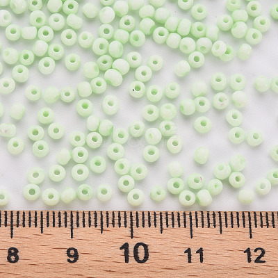 8/0 Opaque Glass Seed Beads SEED-S048-N-009-1