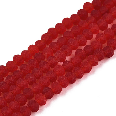 Transparent Glass Beads Strands EGLA-A044-T3mm-MD01-1