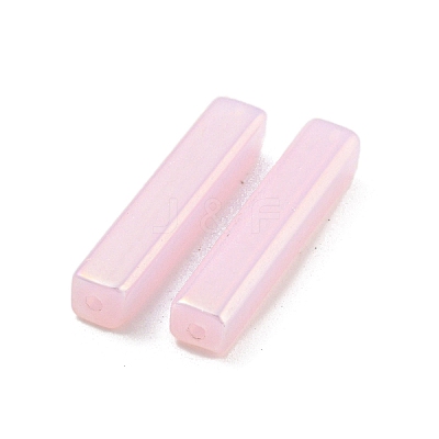 Electroplate Glass Beads GLAA-D024-01A-1