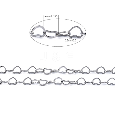 Tarnish Resistant 3.28 Feet 304 Stainless Steel Cross Chains X-CHS-K001-56-1