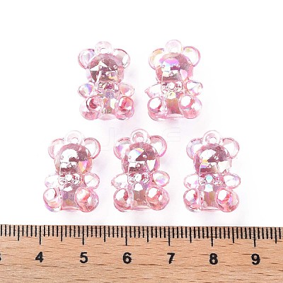 Transparent Acrylic Pendants MACR-S373-113-C07-1