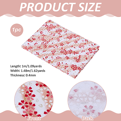 Cotton Fabric DIY-WH0671-216C-03-1