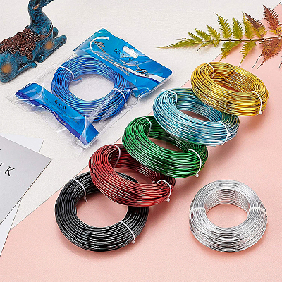 Round Anodized Aluminum Wire AW-BC0007-3.0mm-10-1