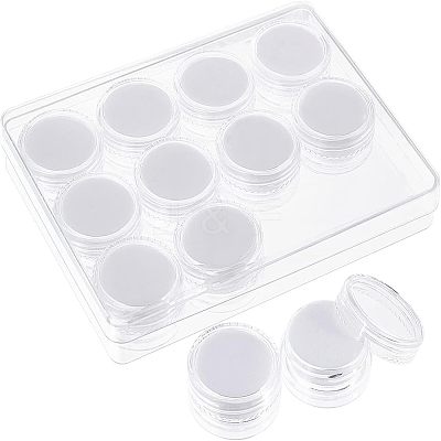 Plastic Packaging Display Box CON-WH0080-87A-1