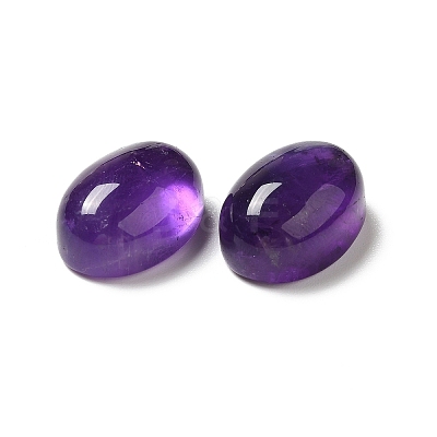 Natural Amethyst Cabochons G-H282-03A-1