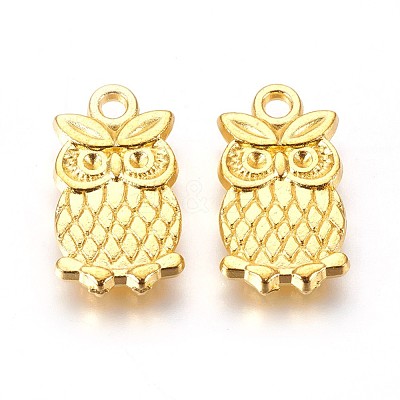 Metal Alloy Pendants Rhinestone Settings PALLOY-A14926-G-1
