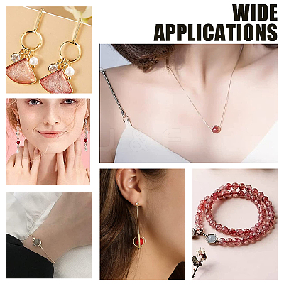 60Pcs 6 Style Brass Bead Frame KK-PH0004-19-1