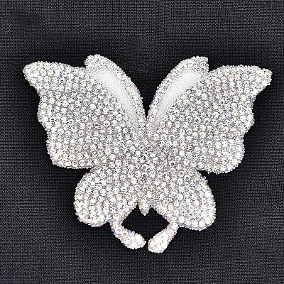 Iron On Rhinestone Glue Sheets X-DIY-WH0148-71-1