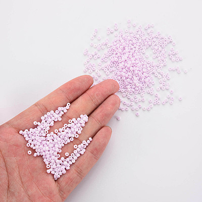 8/0 Opaque Glass Seed Beads SEED-S048-N-011-1