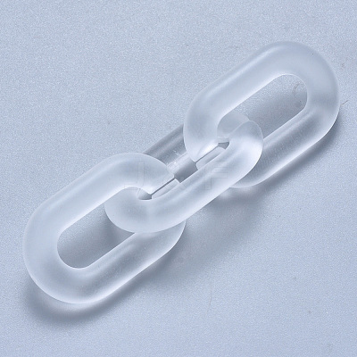 Transparent Acrylic Linking Rings OACR-S036-006A-K08-1