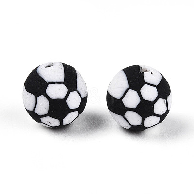 Handmade Polymer Clay Beads CLAY-N014-02A-06-1