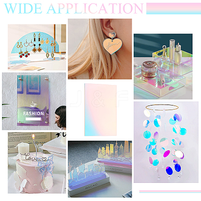 Transparent Acrylic Sheets TACR-WH0023-01-1