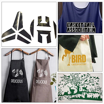 A4 Matte Vinyl Transfer Film DIY-OC0005-64-1